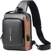 Men Anti-theft Waterproof Crossbody Bag