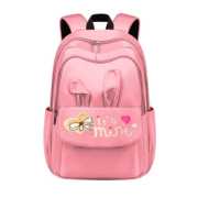 Premium Backpack For Girls Peach Pink k