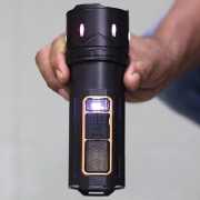 RM Metal Torch Light-X55 with Power Bank ( Free Delivery )